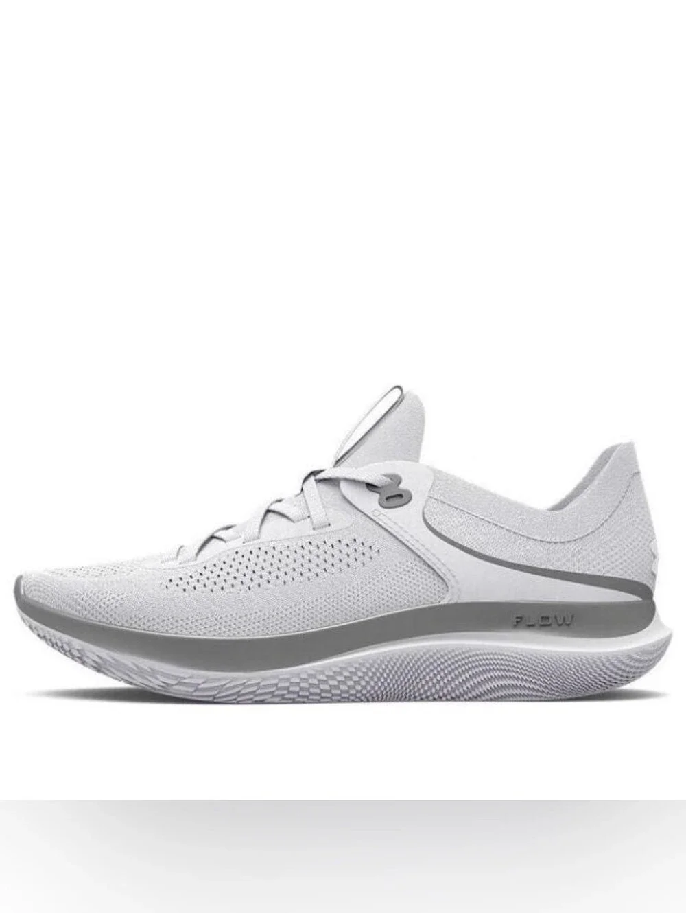 Under Armour-(WMNS) Flow Synchronicity 'White/Metallic Silver' Running Sneakers
